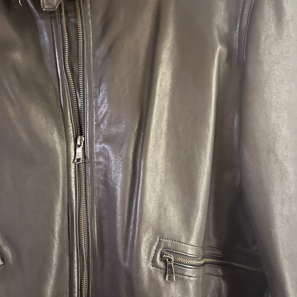 Banana Republic Leather Jacket - Picture 4 of 5